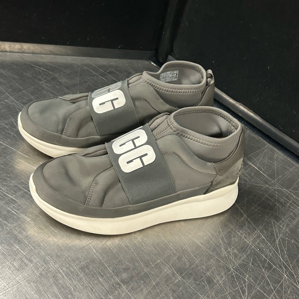 UGG Ultimate Comfort Gray Slip-On Sneakers